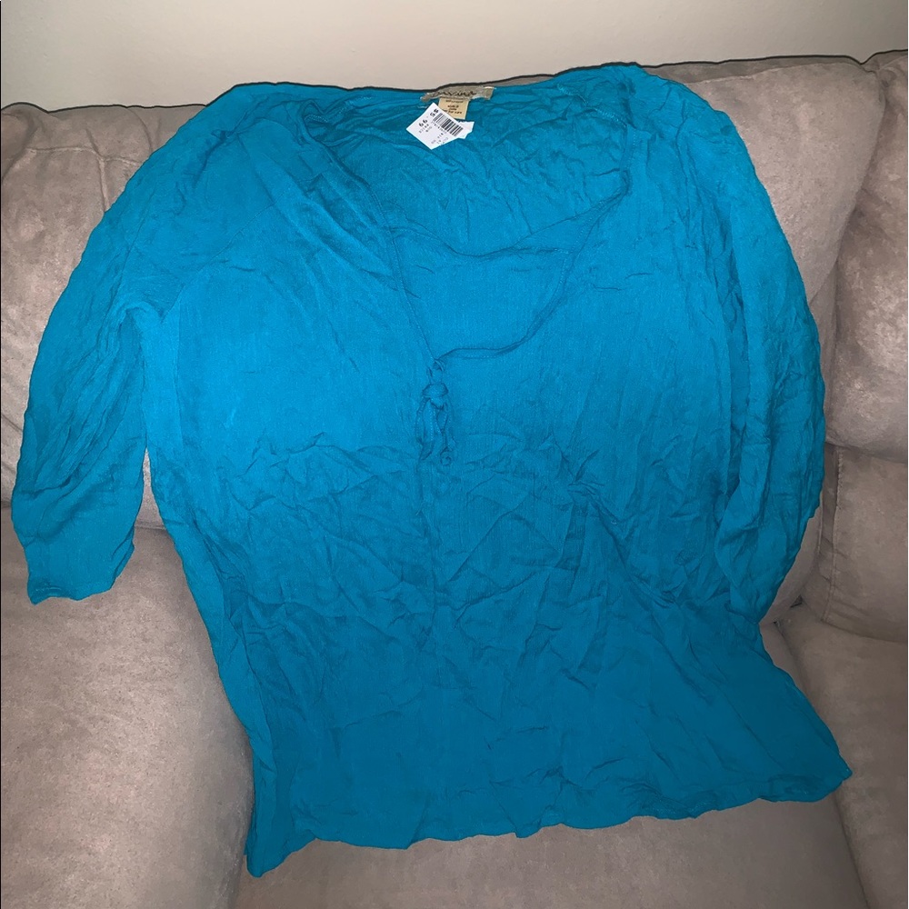 Blue blouse